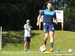 Série D: Lucas Leme, fisiologista do Londrina, realizou treino de condicionamento físico para seis jogadores nesta terça