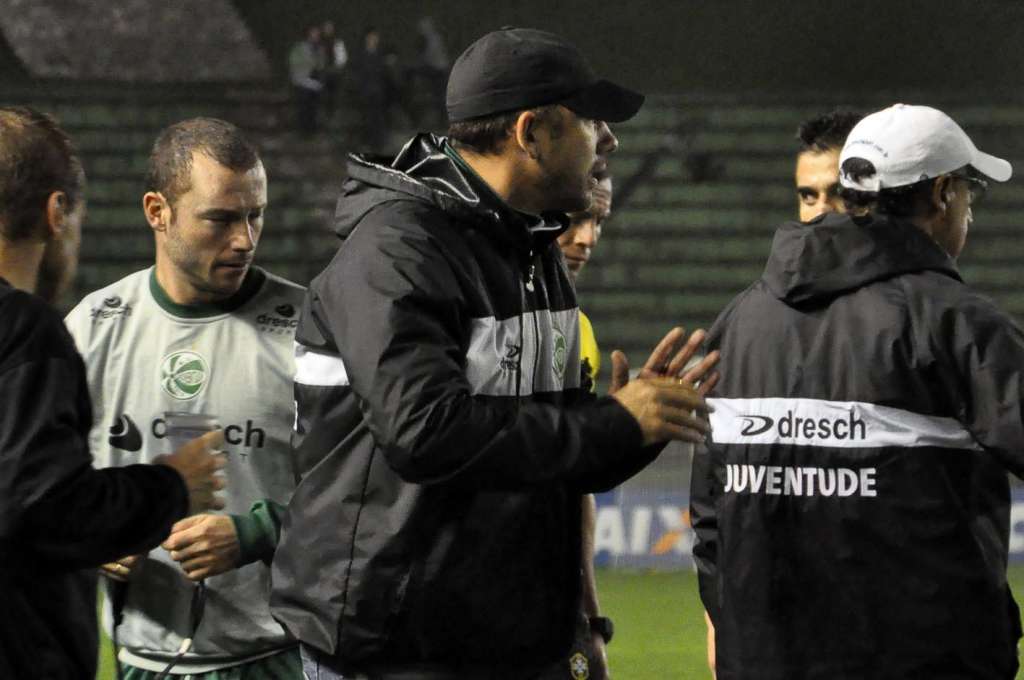 Picoli teve trabalho ao longo da semana para controlar os ânimos dos jogadores do Juventude