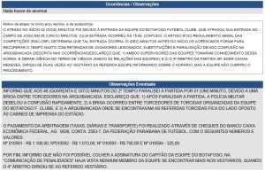 Série C: Torcida do Botafogo-PB briga entre si mais uma vez e árbitro relata na súmula