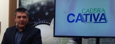 Guina Paiva comanda o Cadeira Cativa da Rede Família, em rede nacional - Foto: Carlos Henrique - FUTEBOL INTERIOR