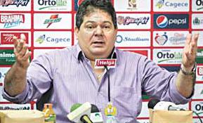 Osmar Baquit: bom discurso e desafio de subir com o Fortaleza