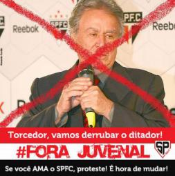 Juvenal Juvêncio contraiu muitas dívidas para o São Paulo 