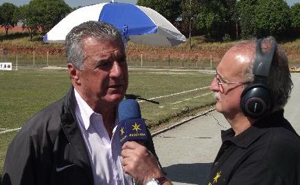 Pinho comandou a vitória do Barretos sobre o Atibaia, por 2 a 0, no Estádio Fortaleza