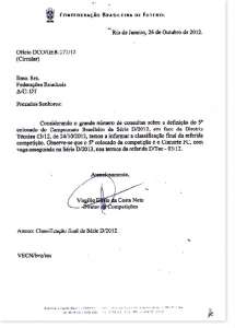 CBF perde na Justiça e pode pagar R$ 10 milhões ao Cianorte-PR