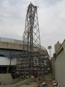 Série C: Vendaval derruba torre de estádio e Mogi Mirim pode ficar sem casa