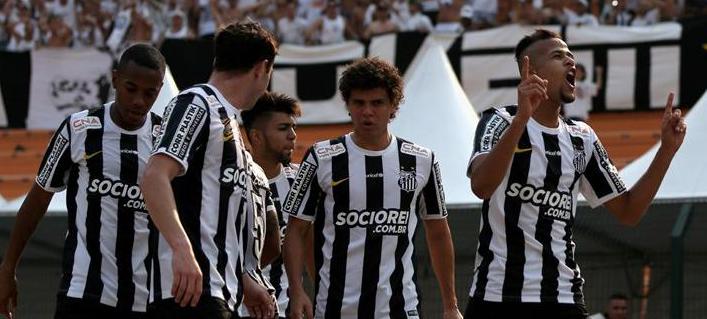 Garotada do Santos alterna bons e maus momentos, mas vai subindo na tabela