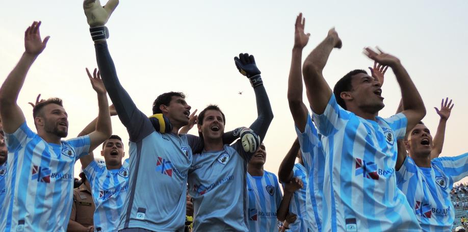 A vaga à Série C de 2015 veio em cima do Anapolina, com vitória por 2 a 0 fora de casa