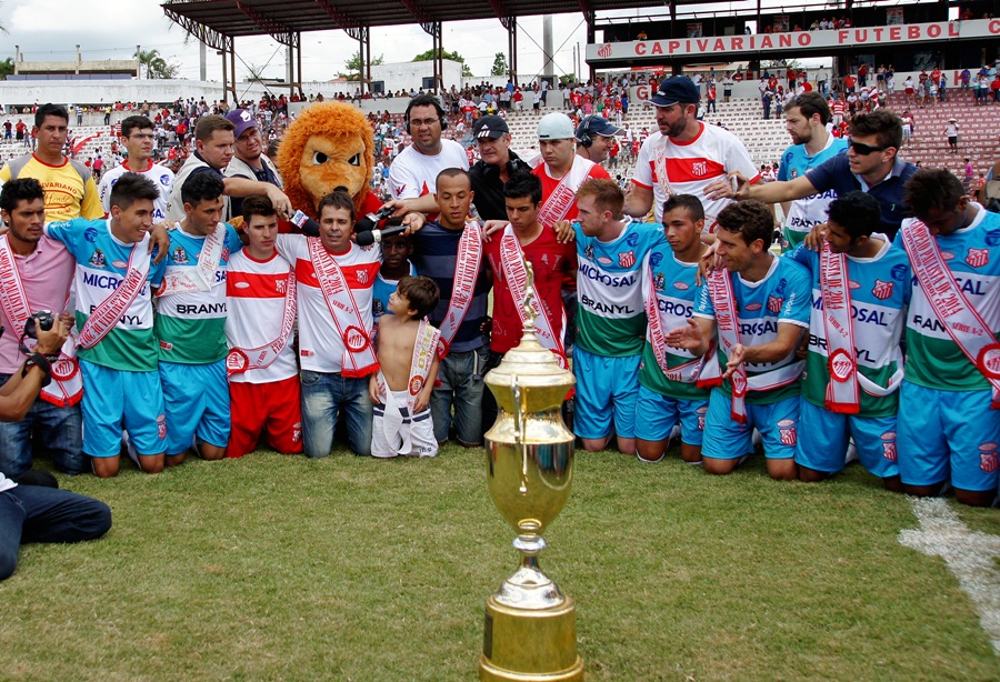 Capivariano conquistou o título da Série A2 em 2014