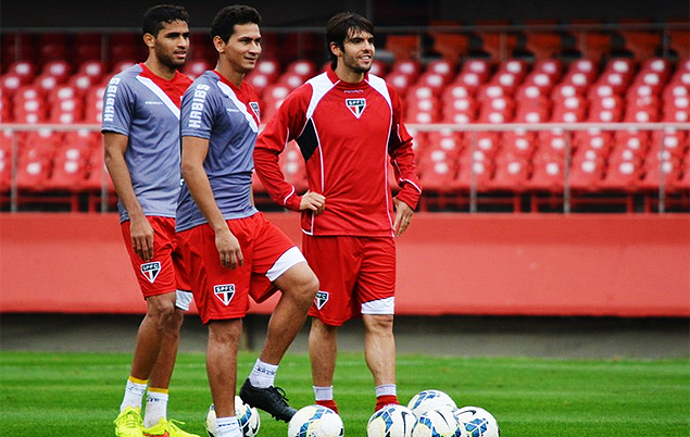 Kaká, Ganso e Alan Kardec trocariam o tricolor pelo verde e amarelo do Brasil