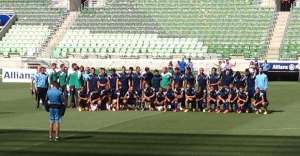 Em primeiro treino na Arena, Dorival Junior faz testes no Palmeiras
