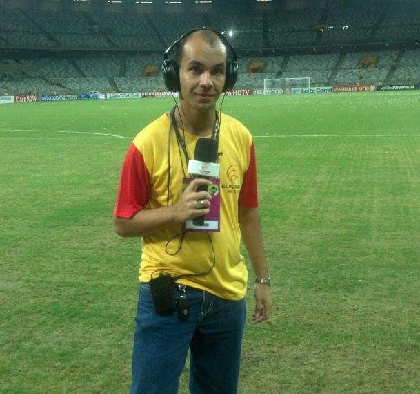 Gustavo Miranda estará nas reportagens direto do Estádio do Mineirão