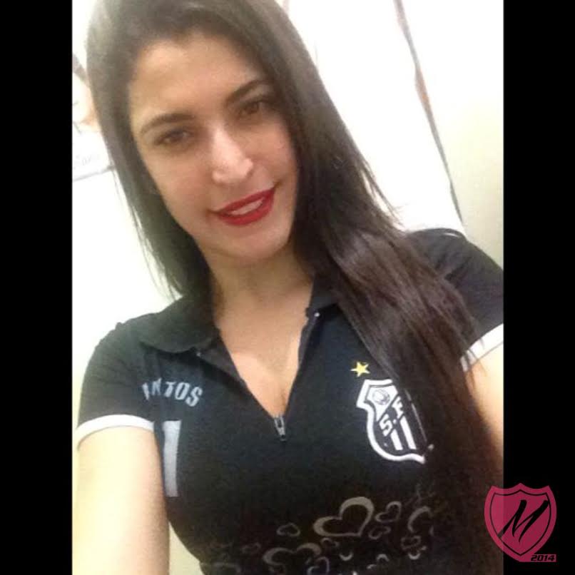 Gata santista e fã de Robinho é uma das fortes candidatas no concurso Musa da Torcida 2 0002050041042 img