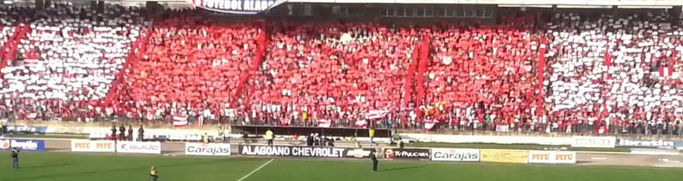As arquibancadas do Rei Pelé vão virar uma Onda Vermelha diante do Macaé, neste sábado à tarde