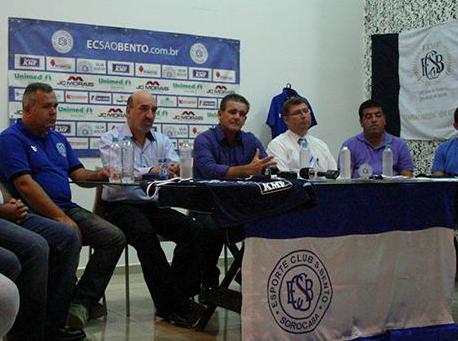 Paulo Roberto Santos foi apresentado semana passada no São Bento e faz vistorias no gramado esta semana