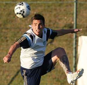 Recuperado, Mouche treina normalmente no Palmeiras