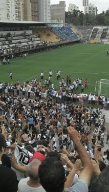 Estádio Nabi Abi Chedid com um bom público no último sábado, contra a Ponte Preta
