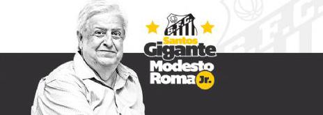 Chapa de Modesto Roma Junior foi registrada nesta tarde e agora são cinco chapas inscritas, um recorde para o Santos