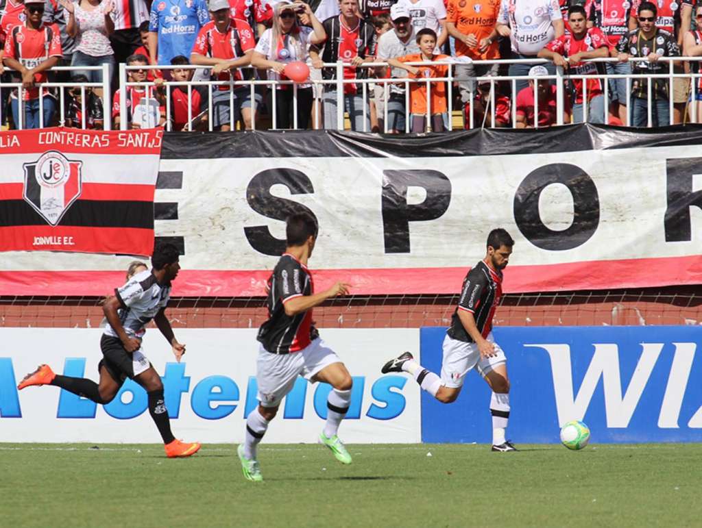 O Joinville fez um grande segundo tempo e conseguiu a vitória