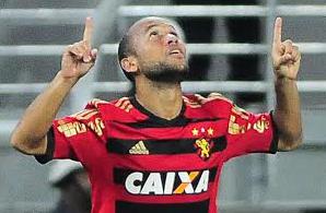 Patric marcou mais um golaço para o Sport, desta vez em cima do Palmeiras