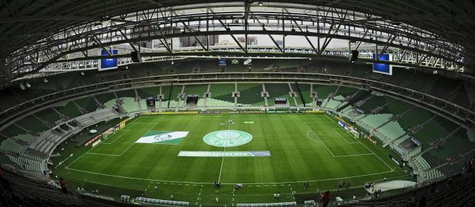 Arena Palmeiras tem uma estrutura de primeiro mundo, mas o time é mesmo de segunda divisão - Foto: Rodrigo Villalba - AFI