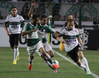 Coritiba defende tabu contra o Palmeiras dentro do Couto Pereira