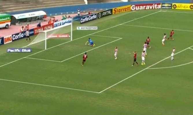 O Atlético-GO buscou o resultado no segundo tempo