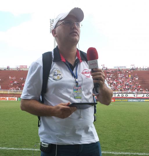 Repórter Júlio César da Rádio Cultura AM 1250