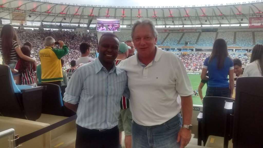 Ilmar Schiavenato esteve no Maracanã no último domingo