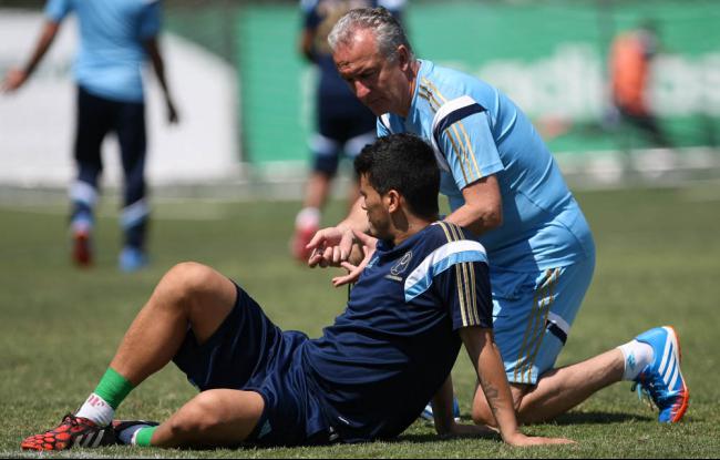 Dorival Júnior está apreensivo cm a campanha do Verdão e disse que mesmo que a equipe caia, quer permanecer - Divulgação