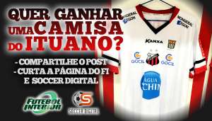 Internauta curte a página do Futebol Interior e leva uma camisa do Ituano!