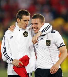 Santos pode contratar Podolski, atacante alemão da Copa do Mundo