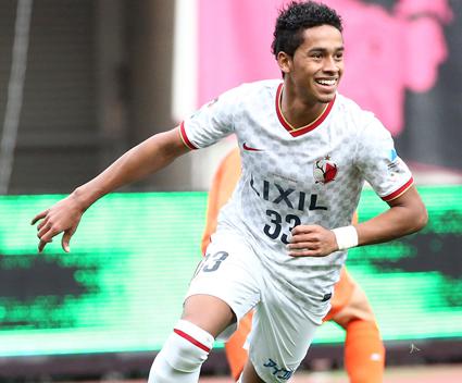 Caio estava suspenso e não pode ajudar seu time na última rodada do Campeonato Japonês