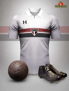 Confira como ficaria o uniforme do São Paulo com a Under Armor em 2015
