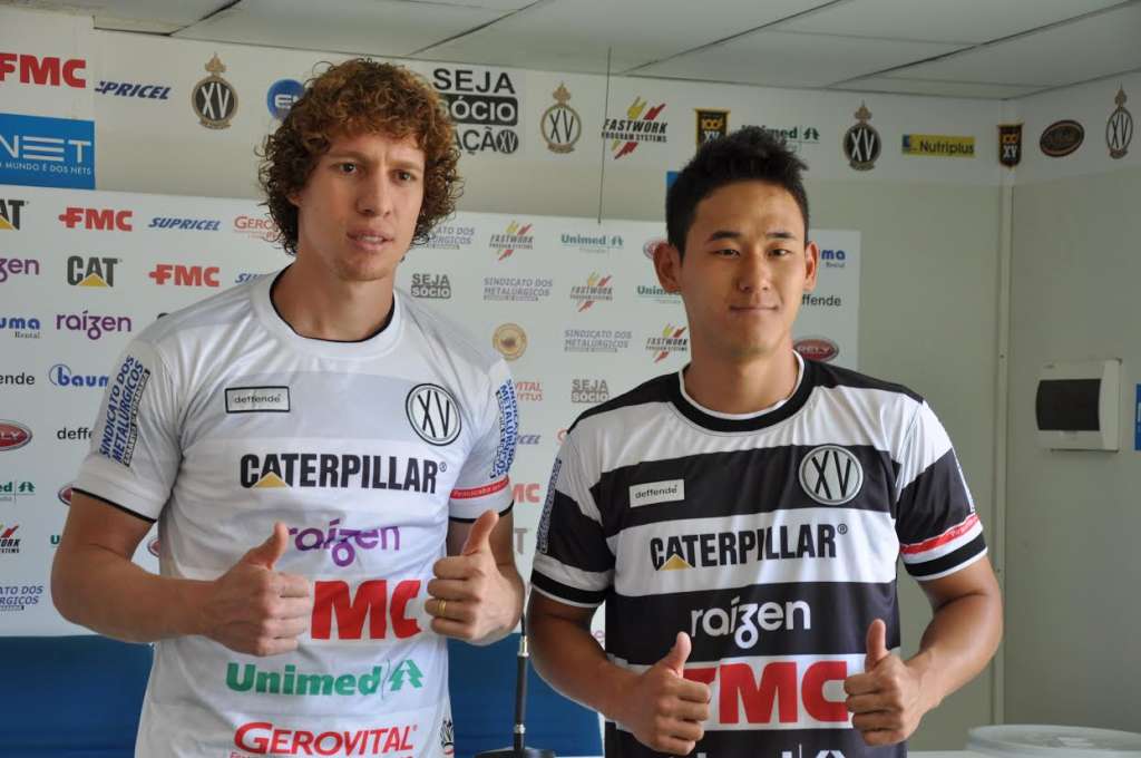 Renan Foguinho e Chico são apresentados no XV