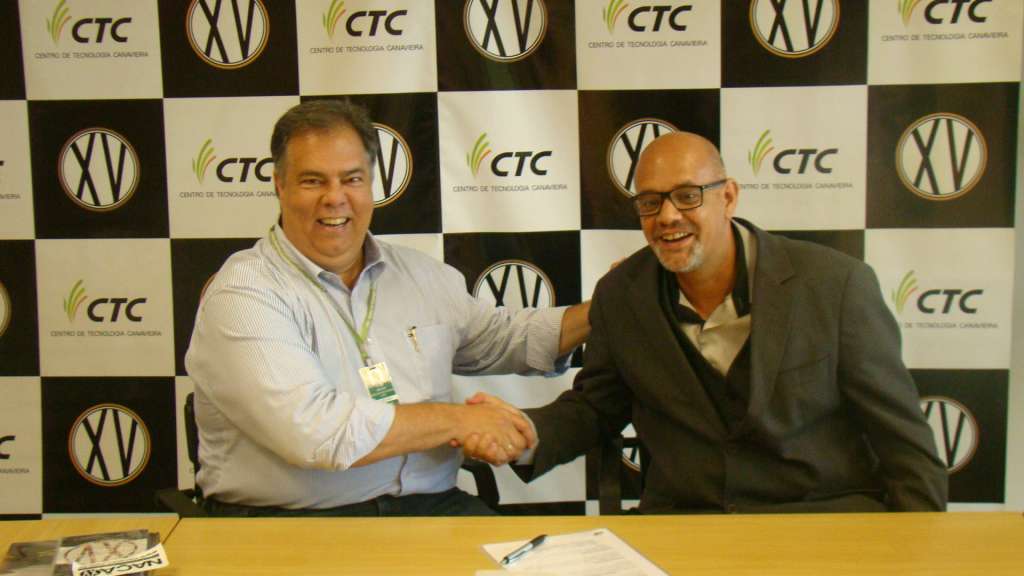 Gustavo Leite, Presidente do CTC, e Rodrigo Boaventura, Presidente do XV