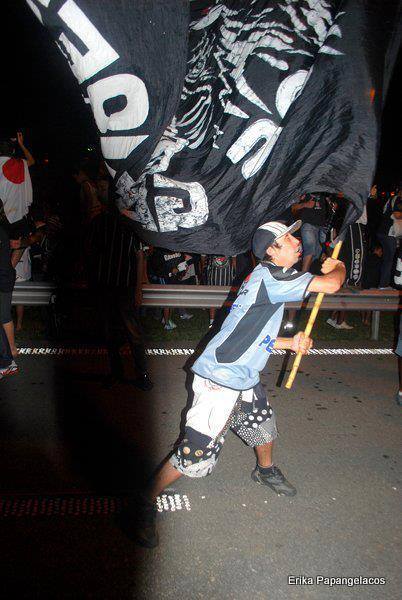 Torcedor foi homenageado pela Gaviões da Fiel, torcida da qual era membro