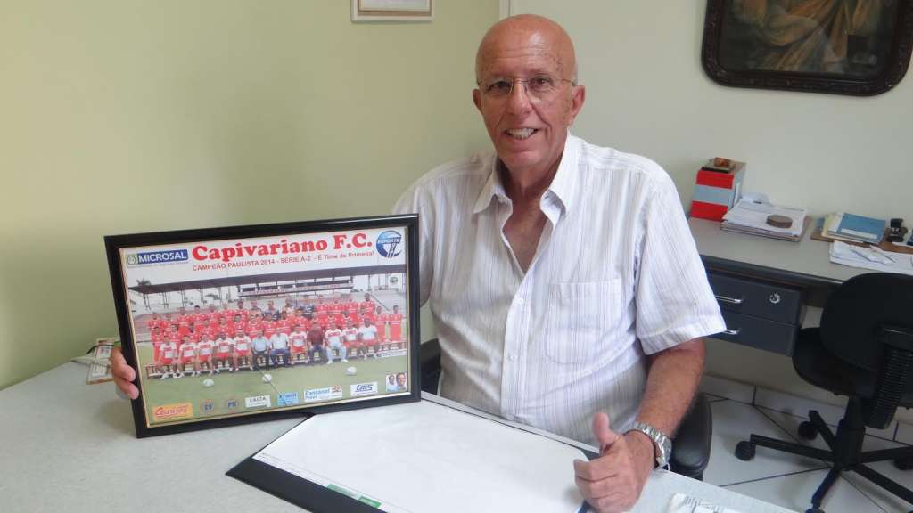 Vadinho está otimista com o Capivariano no Paulistão