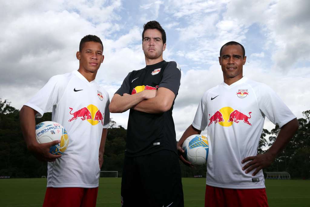 Caio, Rafael Pascoal e Leonardo são apresentados no Red Bull