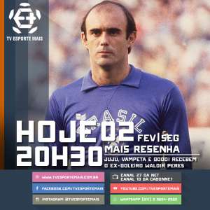 Waldir Peres é o convidado do Mais Resenha desta segunda, na TV Esporte Mais