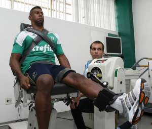 Paulistão: Aranha treina com grupo e garotos voltam para a base no Palmeiras