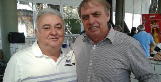 Paulo Garcia, à esquerda, e Osmar Stábile se juntaram para apoiar candidatura conciliadora de Roque Citadini