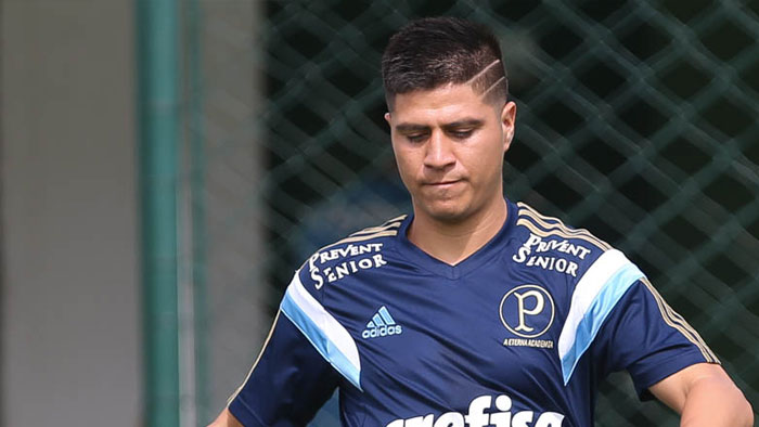 Cristaldo virou a esperança de gols palmeirense