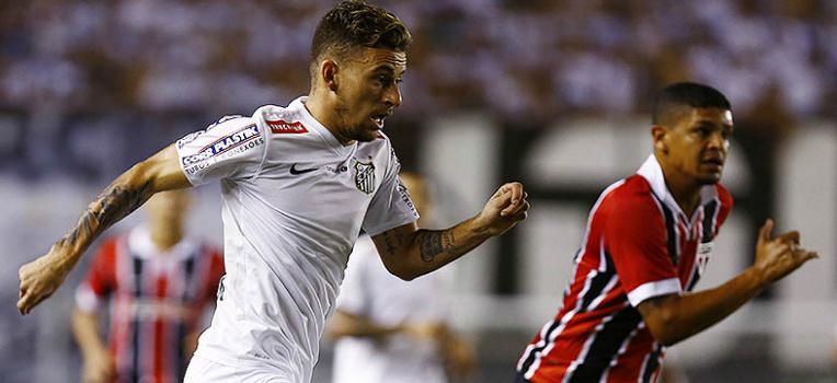 Santos foi superior no segundo tempo, mas não furou o goleiro Rogério Ceni