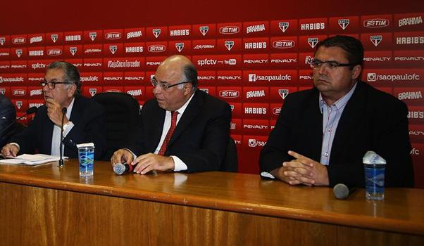 Aidar e Ataíde apresentam Júnior Chávare no São Paulo 
