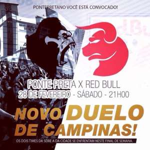 ENQUETE FI: Qual o nome você daria para o clássico Ponte Preta x Red Bull?