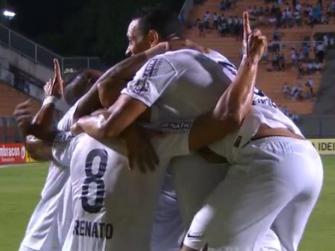 Robinho marcou dois gols e deu passe para outro na vitória por 4 a 2 sobre o Linense