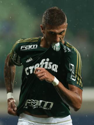rafael Marques marcou o único gol da partida. - César Grecco / Ag. Palmeiras