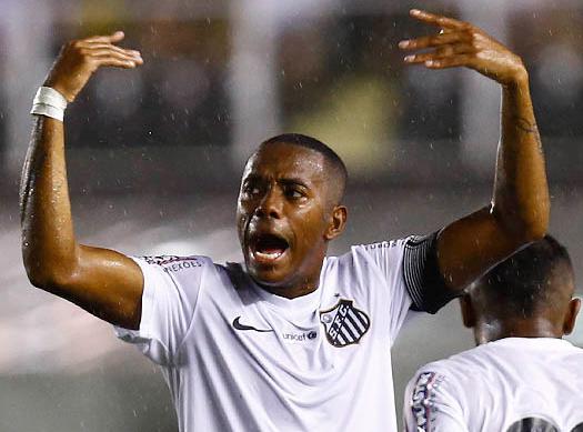 Robinho está gastando a bola, tanto que voltou à Seleção Brasileira de Dunga