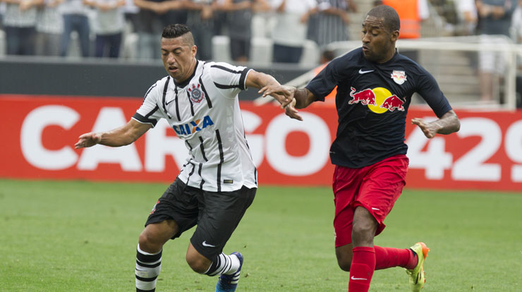 O Corinthians não saiu do zero contra o estreante Red Bull, que deu muito trabalho para a equipe corintiana. - Agencia Corinthians
