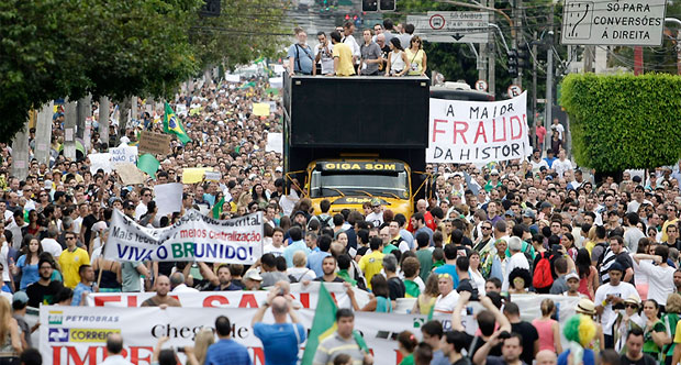 Protestos contra Dilma podem prejudicar presença de público